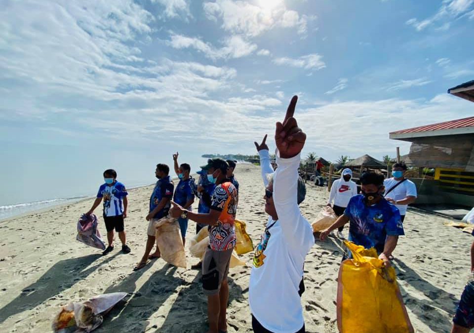 Opol Eagles Club under NMR5 “Coastal Clean Up” Event